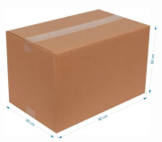 Dopel Çift Oluklu Koli 90x60x60 cm