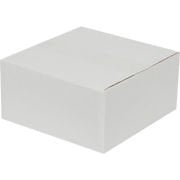 Beyaz Tek Oluklu Koli 30x25x15 cm