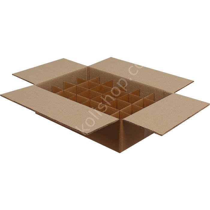 Seperatörlü Dopel Su Bardağı Kolisi 44x29.5x12.7 cm