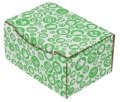 Alışveriş Desenli Kutu 15.5x11x7.5 cm - Yeşil